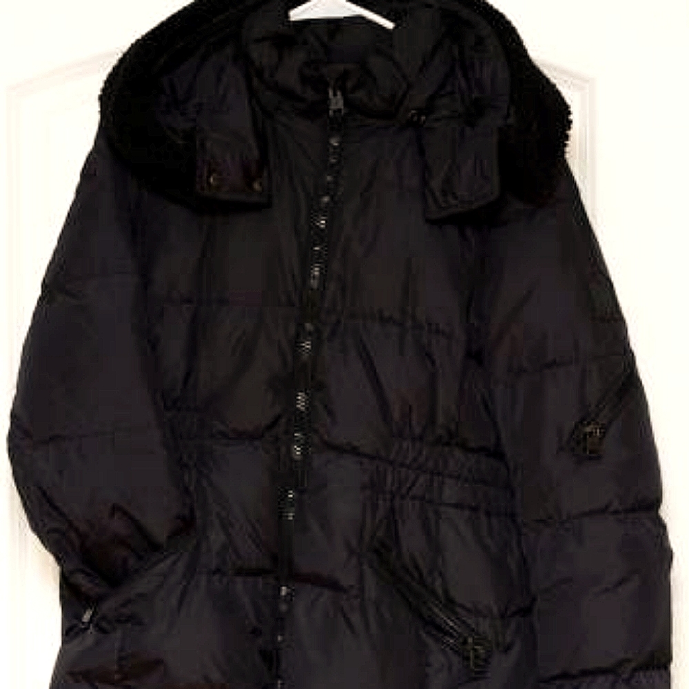 Coach Icon Short Puffer Coat - Large